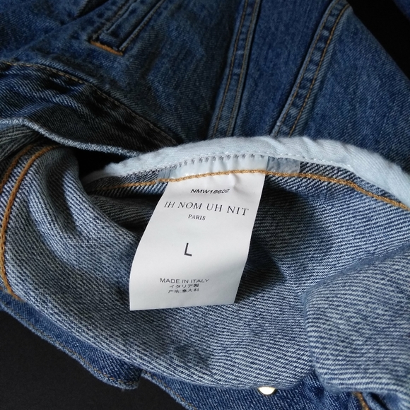 Ih Nom Uh Nit Paris FashionRunwayDenim Jean Jacket - Picture 16 of 16